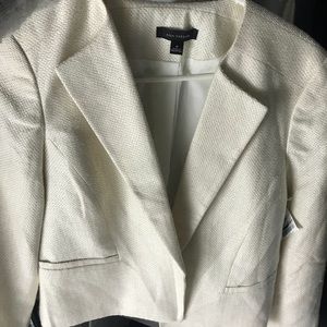Ann Taylor Cream Blazer